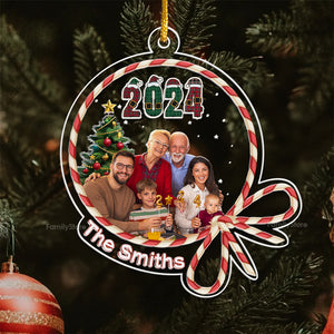 My Big Family Christmas - Gift For Family - Personalized Acrylic Ornament NA94