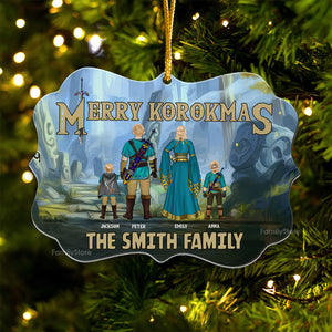 Zelda Merry Korokmas - Christmas Gift For Family Members - Personalized Acrylic Ornament  - CL07 NA94