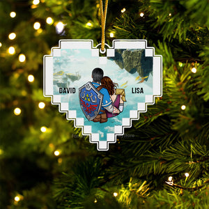 Zelda You're The Last Piece - Gift for Couples - Personalized Acrylic Ornament - CL32 NH96