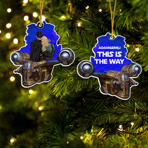 Star Wars This Is The Way - Gift for Couples - Personalized Acrylic Ornament - CL19 NH96