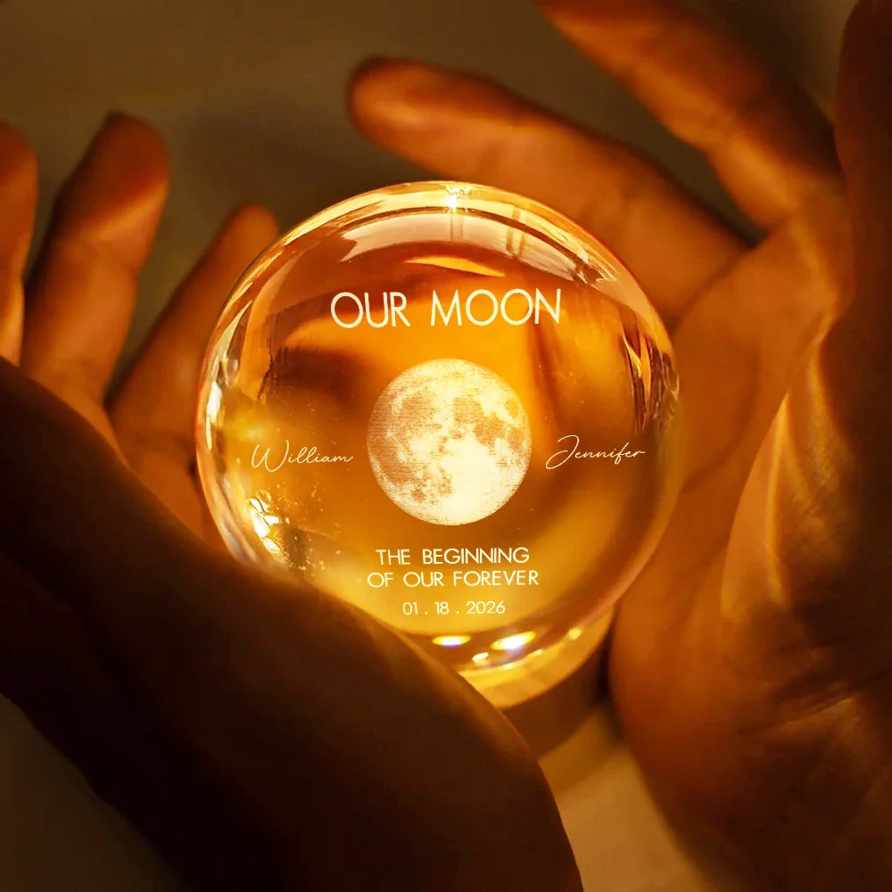 MoonPhaseTheBeginningOfOurForever PersonalizedCrystalGlobeLamp AT2027 CLA2366 MK 3