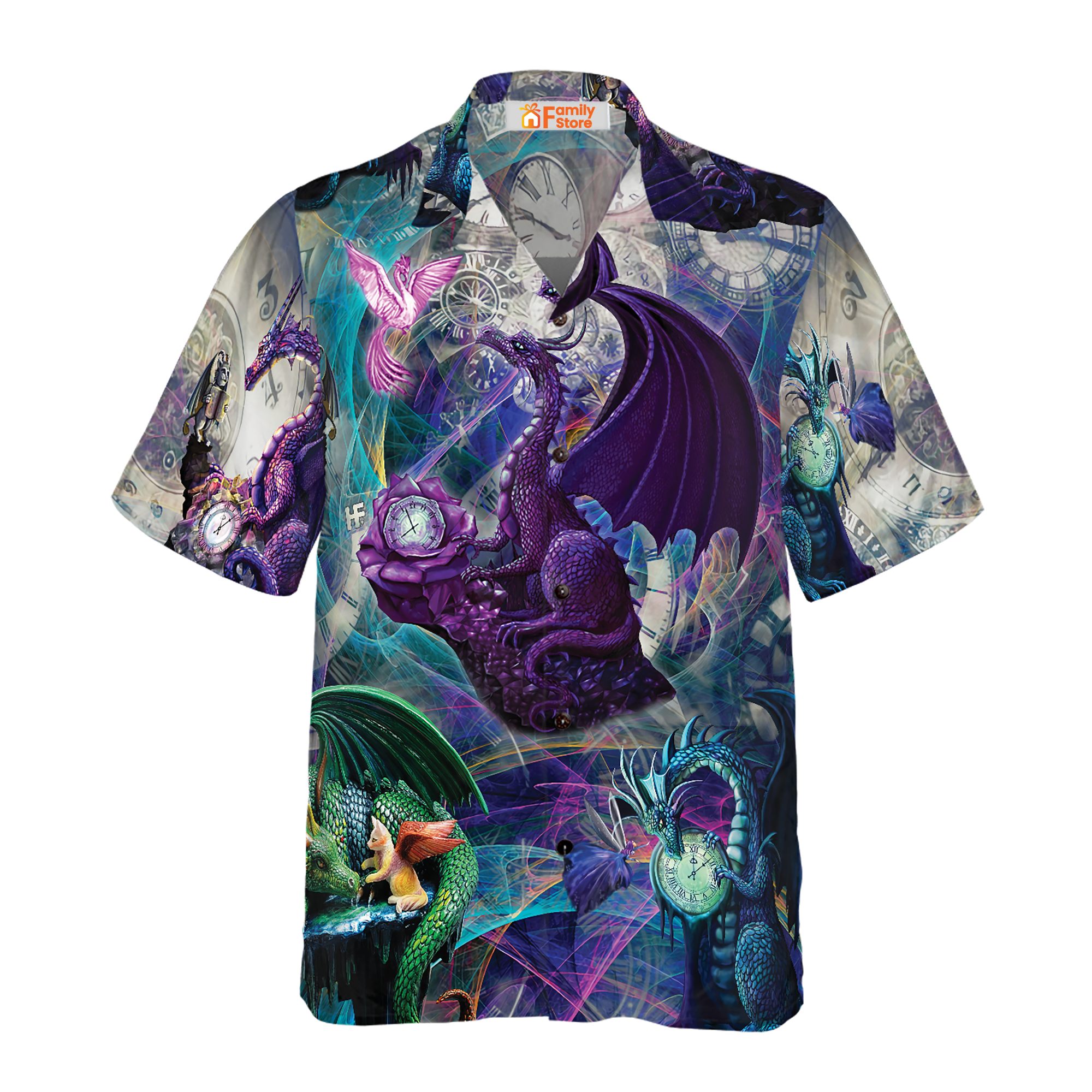 Mythology Dragon Hawaiian Shirt