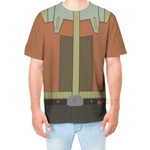 Ezra Bridger Star Wars Rebels Costume T-shirt For Men