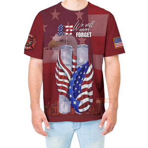 Veteran We Will Never Forget 911 T-Shirt