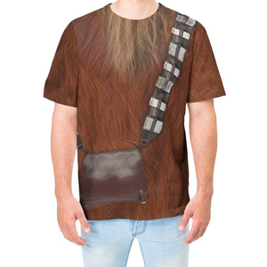 Chewbacca Star Wars Costume - 3D Tshirt