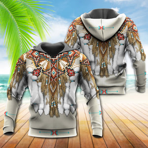 Native American Culture Feather Hoodie For Men & Women