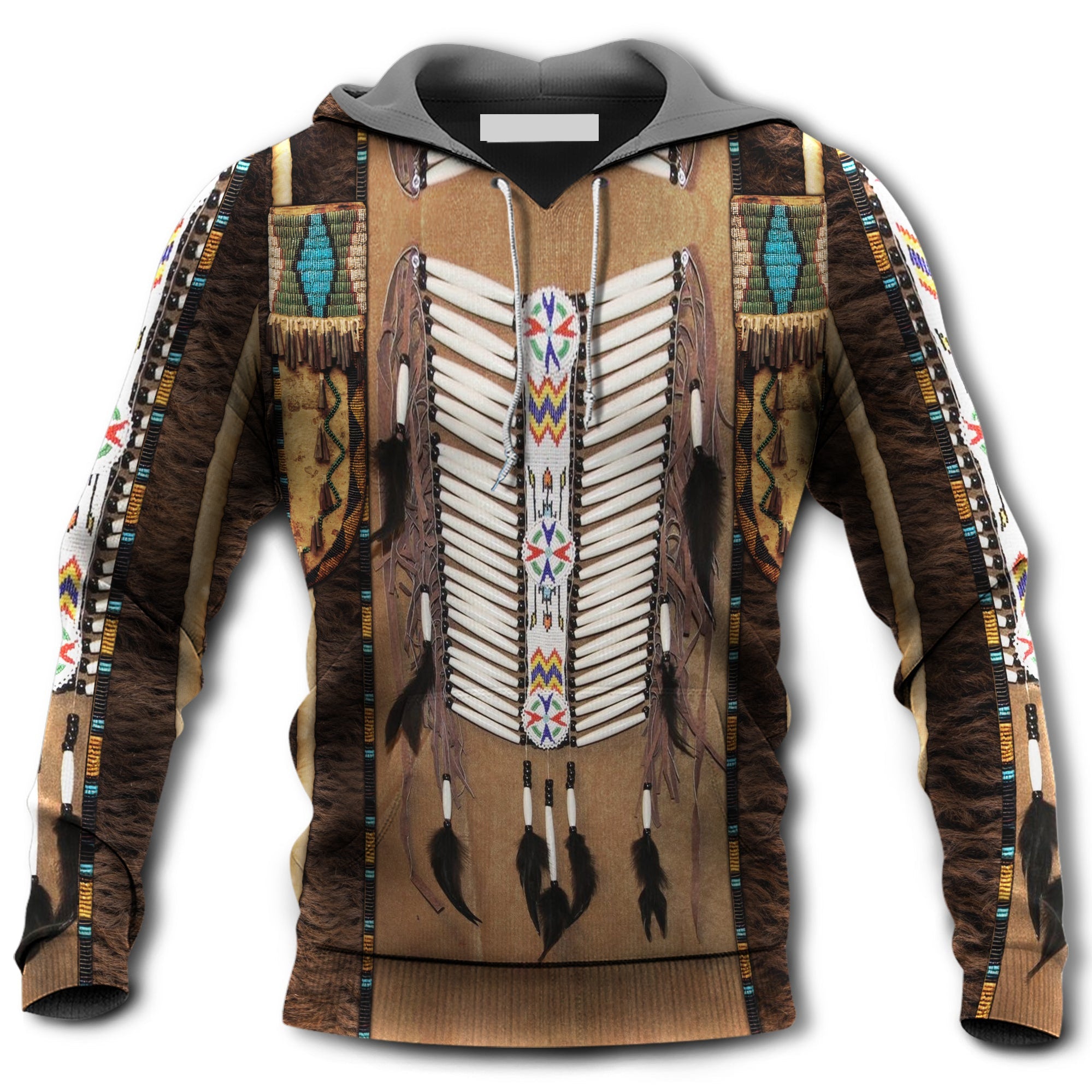 Native American Culture Pattern Hoodie For Men & Women