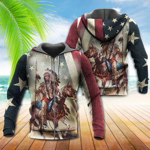 Native Horses Protect Place America - Hoodie For Men & Women