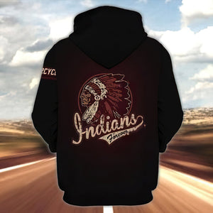 Personalized Native Indians Skull So Cool - Hoodie For Men & Women