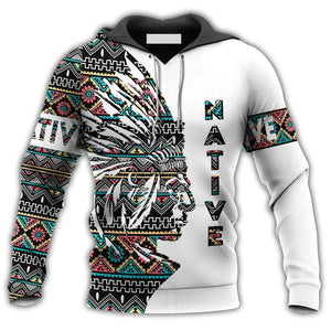 Native Sign Color Style With Unique Hoodie For Men & Women