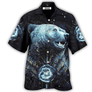 Native Style Love Peace Bear So Cool - Hawaiian Shirt