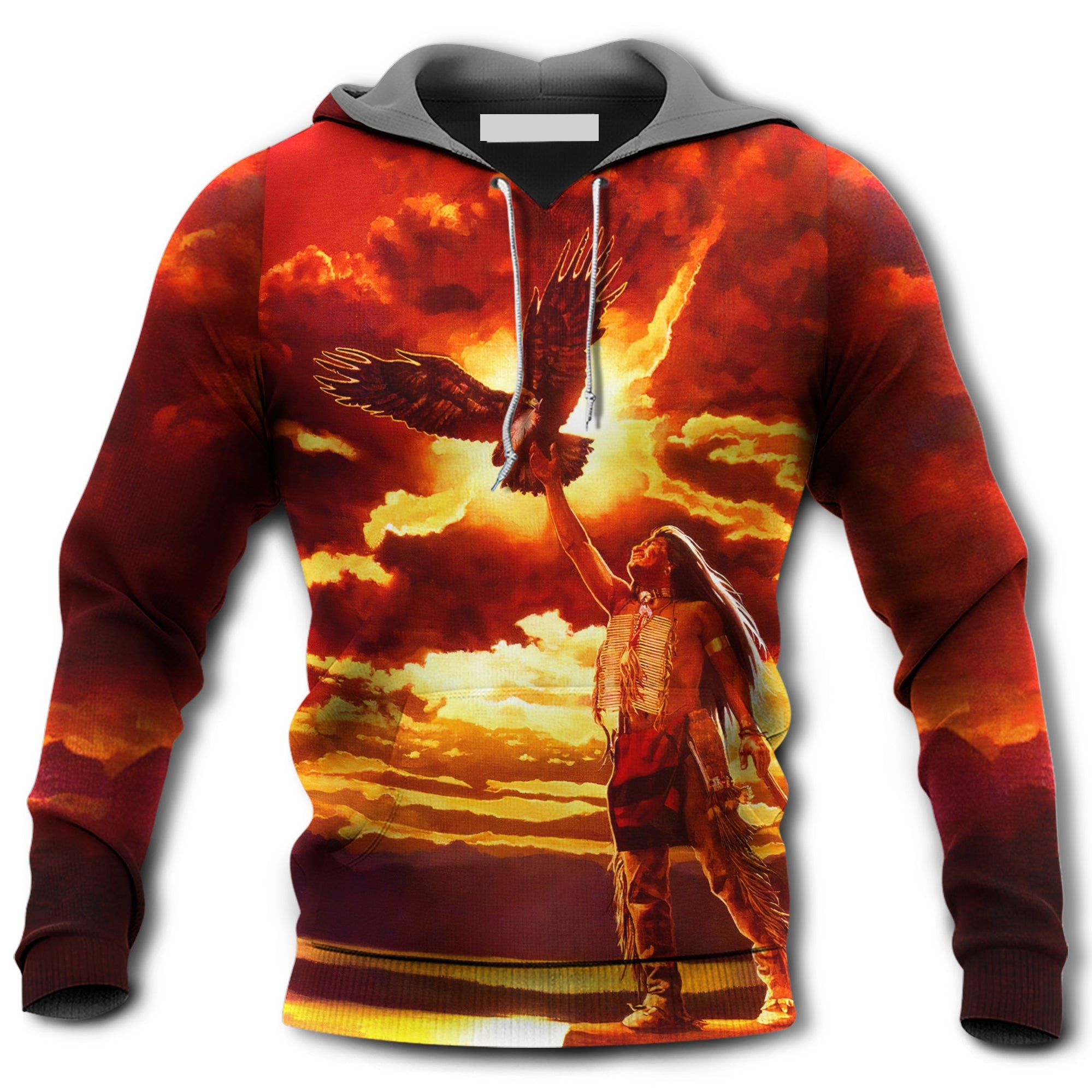 Native Sunset Style Love Peace - Hoodie For Men & Women