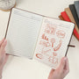 Never Forget The Difference You Make Teacher Gift Personalized Leather Journal_3