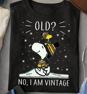 No I'm Vintage T-shirt and Hoodie 0523