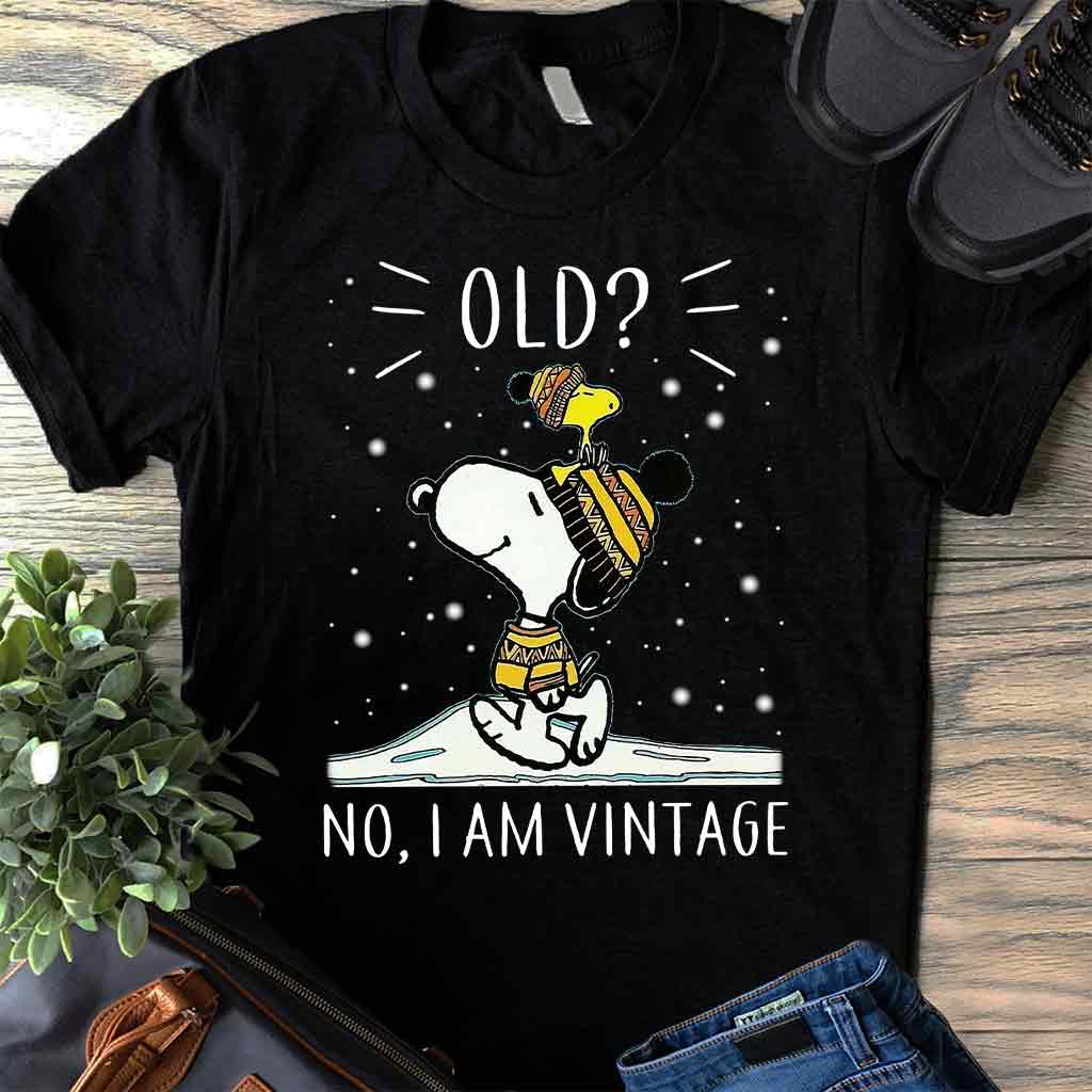 No I'm Vintage T-shirt and Hoodie 0523