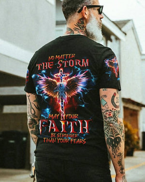 No Matter The Storm - Men's All Over Print Shirt - AT407009