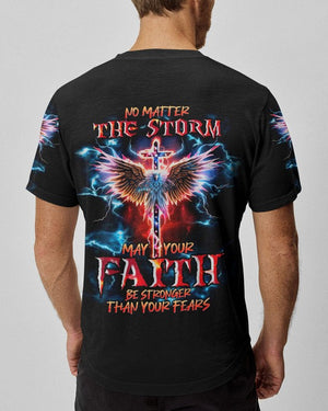 No Matter The Storm - Men's All Over Print Shirt - AT407009