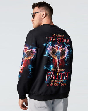 No Matter The Storm - Men's All Over Print Shirt - AT407009