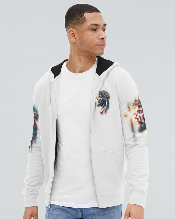 NoMatterTheStormEagle Men_sAllOverPrintShirt_10