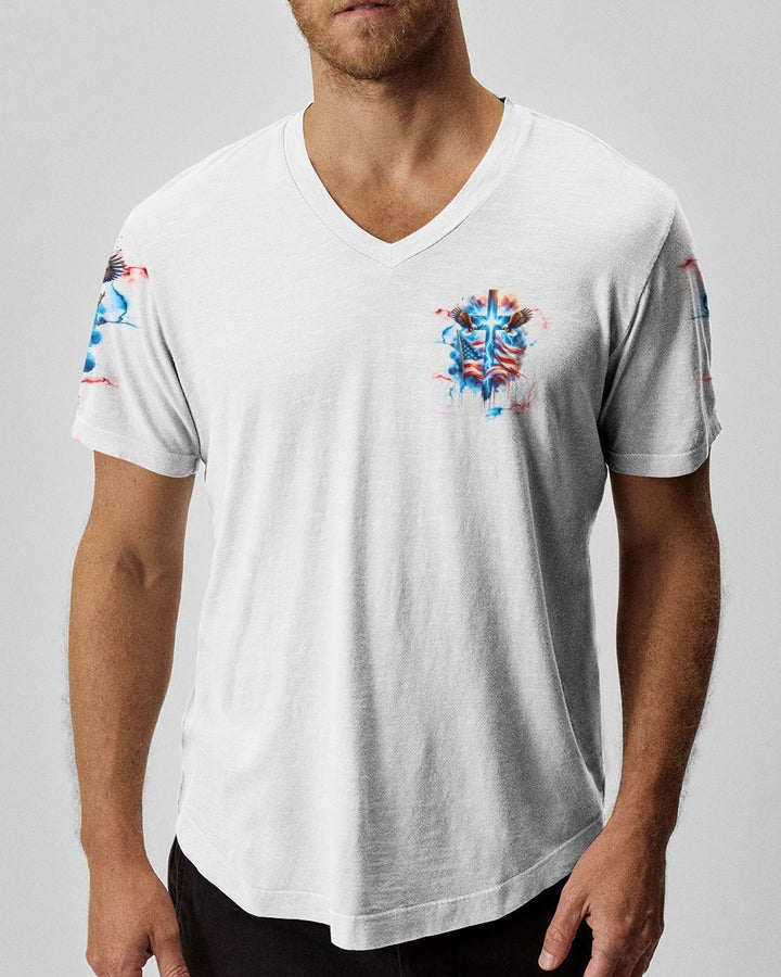 NoMatterTheStormEagle Men_sAllOverPrintShirt_5