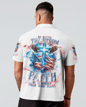 No Matter The Storm Eagle - Men's All Over Print Shirt - AT4080506