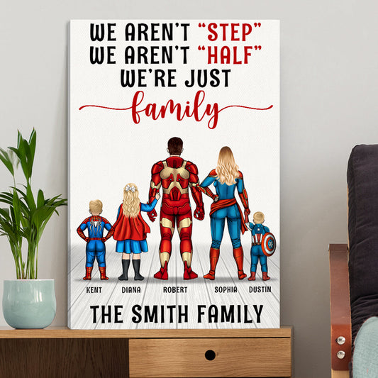 Not_Step_Not_Half_Just_Family_Personalized_Father_s_Day_Gift_For_Stepdad_Stepmom_Canvas_Poster_Framed