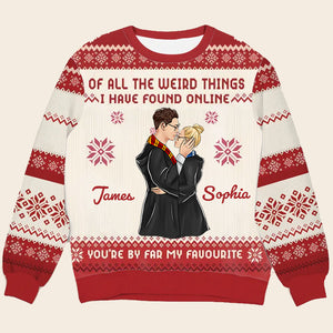 Of All The Weird Things I Have Found Online - Personalized Custom Ugly Sweatshirt Harry Potter - Christmas Gift For Couple, Wife, Husband, Family Members - CL20 PT