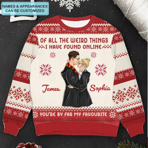 Of All The Weird Things I Have Found Online - Personalized Custom Ugly Sweatshirt Harry Potter - Christmas Gift For Couple, Wife, Husband, Family Members - CL20 PT