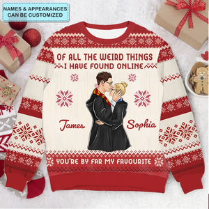 Of All The Weird Things I Have Found Online - Personalized Custom Ugly Sweatshirt Harry Potter - Christmas Gift For Couple, Wife, Husband, Family Members - CL20 PT