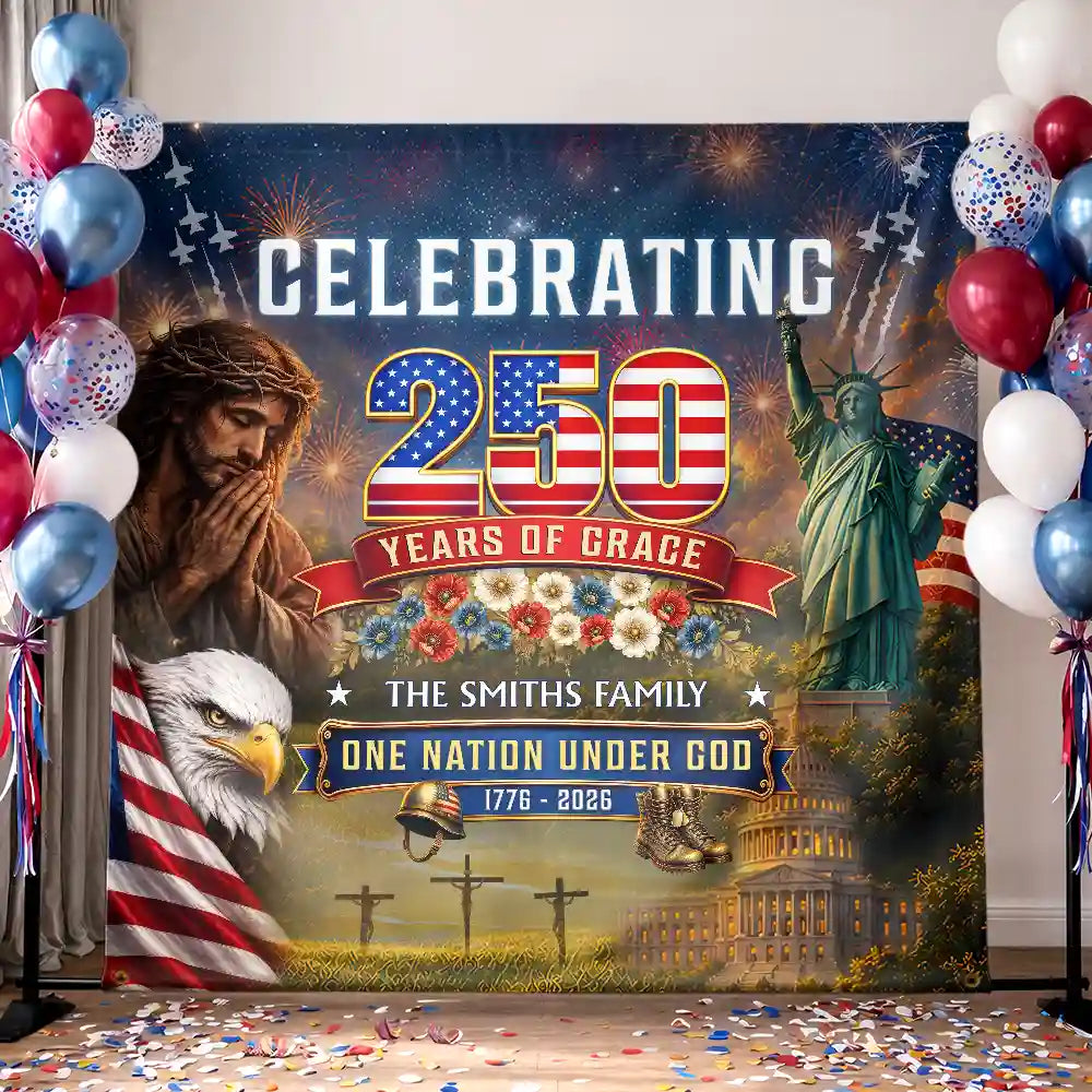 OneNationUnderGod250YearsOfGrace PersonalizedBackdrop1