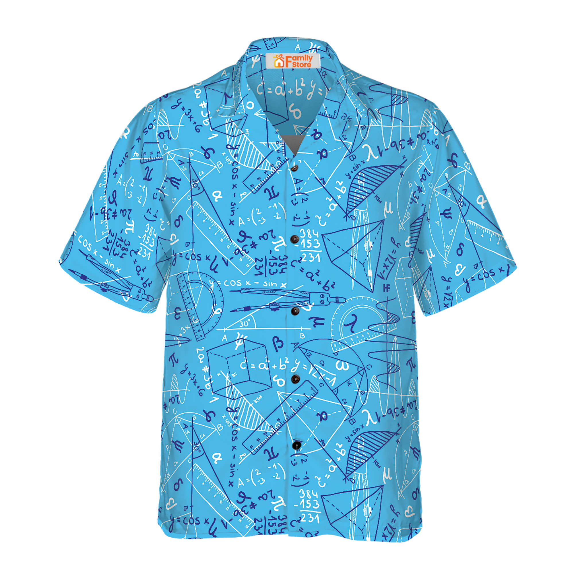 Proud To Be A Math Teacher Hawaiian Shirt