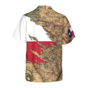 Patriotic Texas Flag Hawaiian Shirt For Men