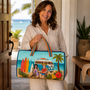 PersonalizedBeachDuffleBagTropicalCoupleTravel QuiltedDuffleBag GiftForCouple_CampingLovers_3