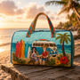 PersonalizedBeachDuffleBagTropicalCoupleTravel QuiltedDuffleBag GiftForCouple_CampingLovers_4