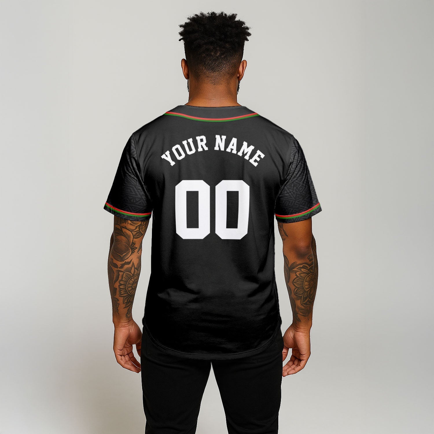 PersonalizedBlackExcellenceBaseballJersey6
