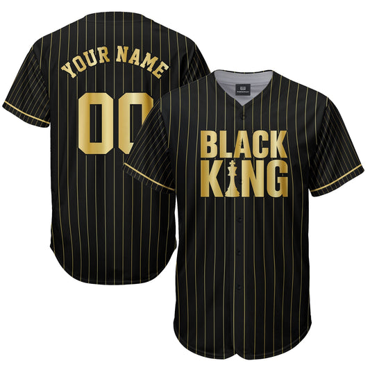 PersonalizedBlackKingBaseballJersey1