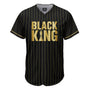 PersonalizedBlackKingBaseballJersey4