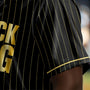 PersonalizedBlackKingBaseballJersey7