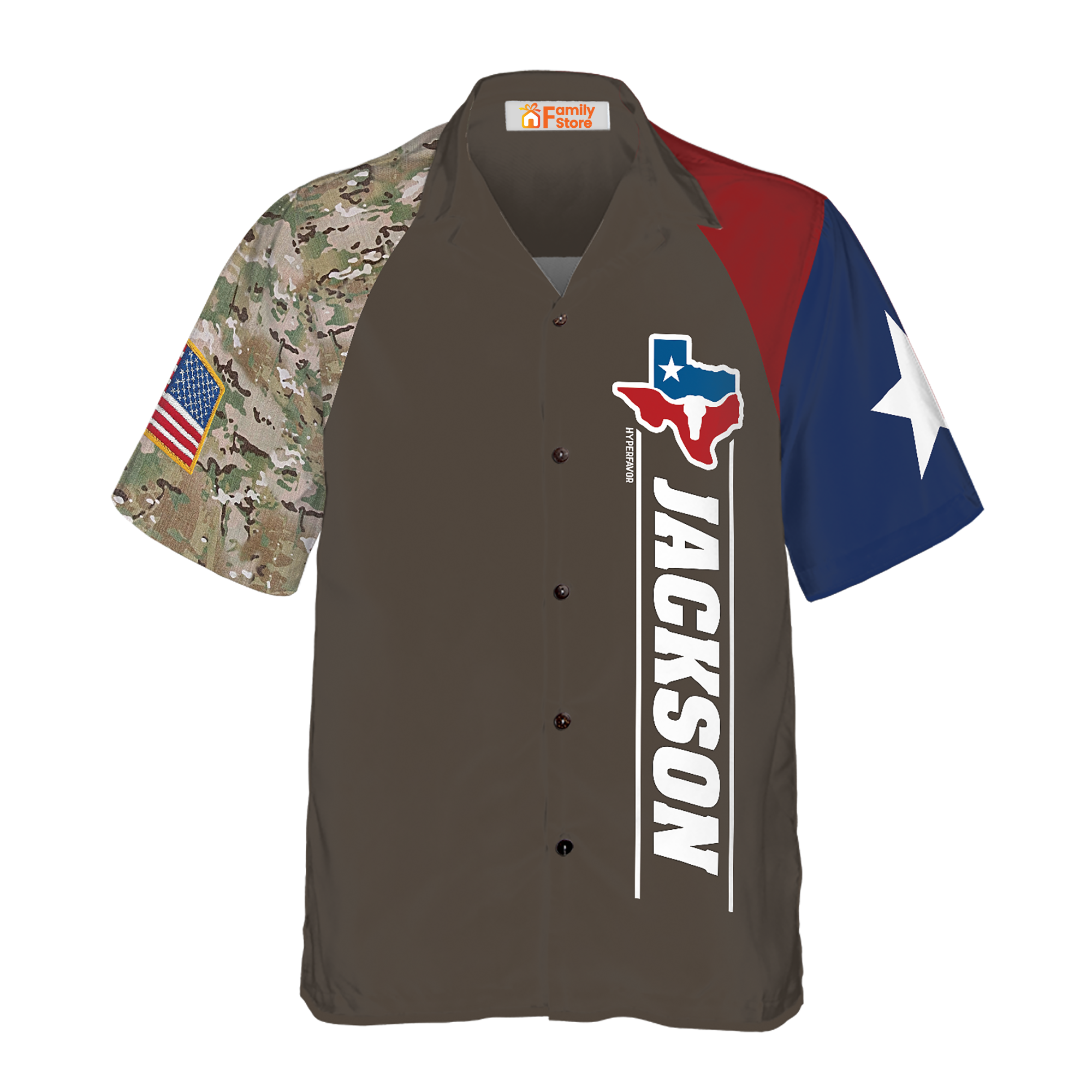 Personalized Don't Mess With Texas Custom Hawaiian Shirt