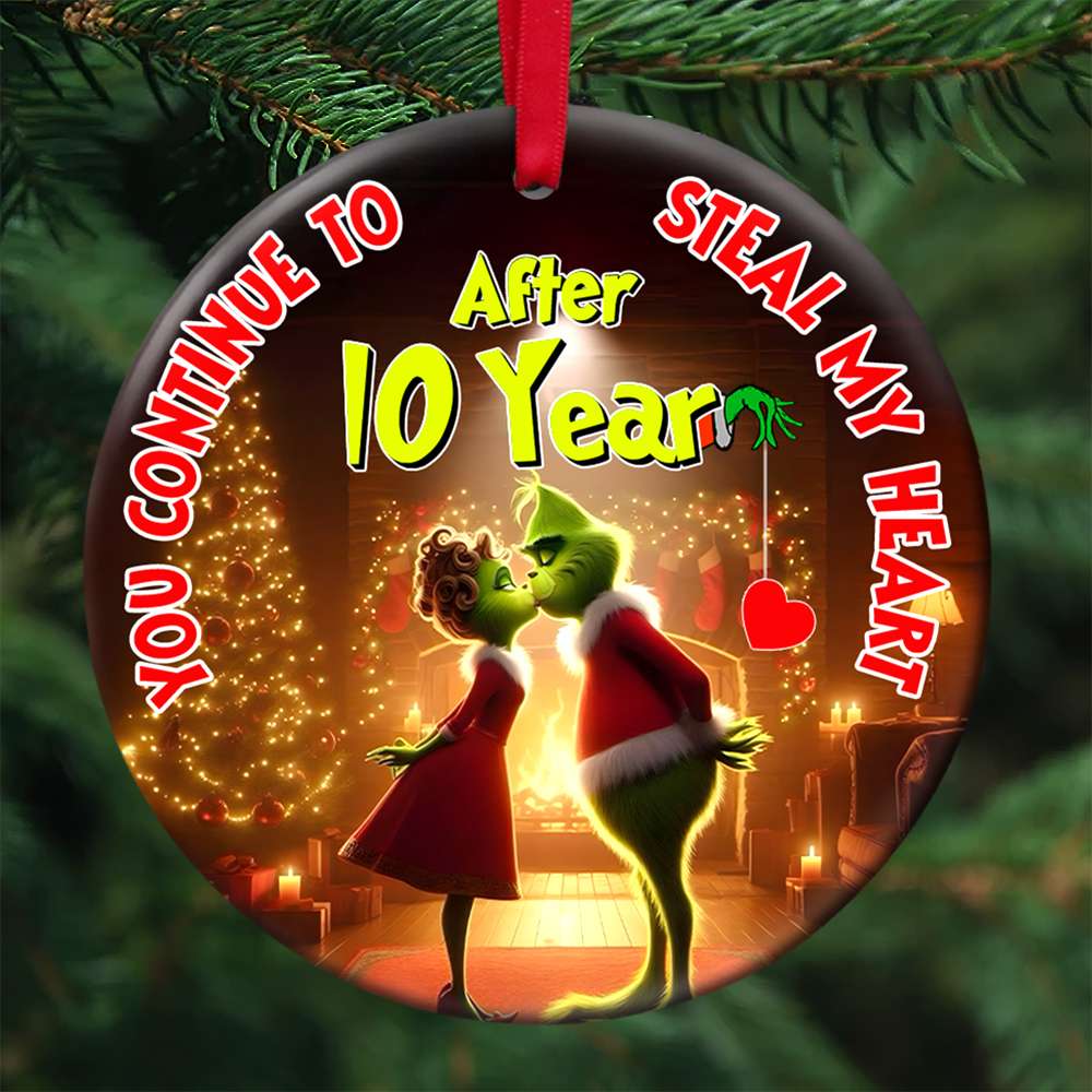 Personalized Gifts For Couple Christmas Ornament DN100