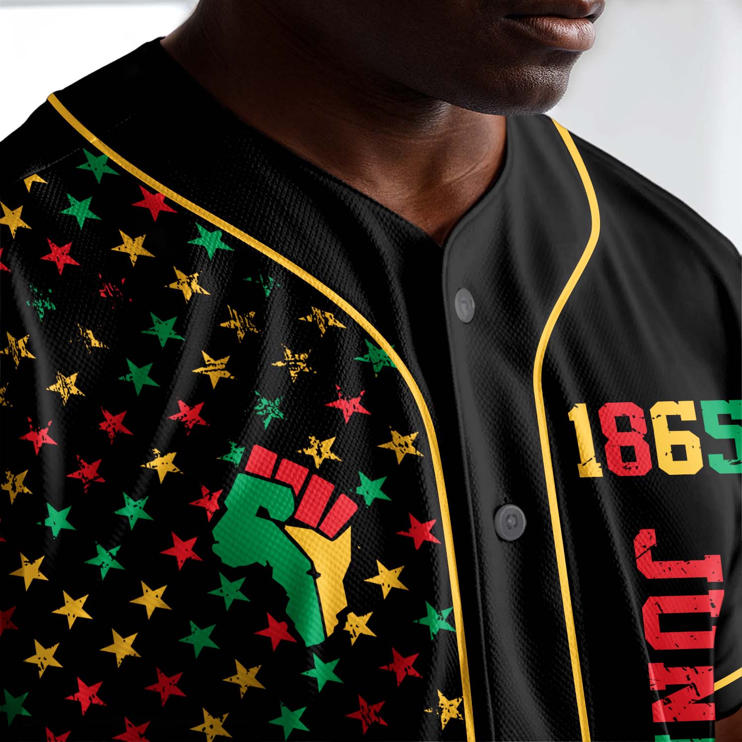 PersonalizedJuneteenthIsMyIndependenceDayBaseballJersey5