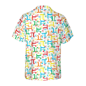 Pieces Of Pi Math Teacher Shirt For Men V1 Hawaiian Shirt