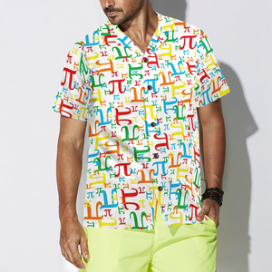 Pieces Of Pi Math Teacher Shirt For Men V1 Hawaiian Shirt