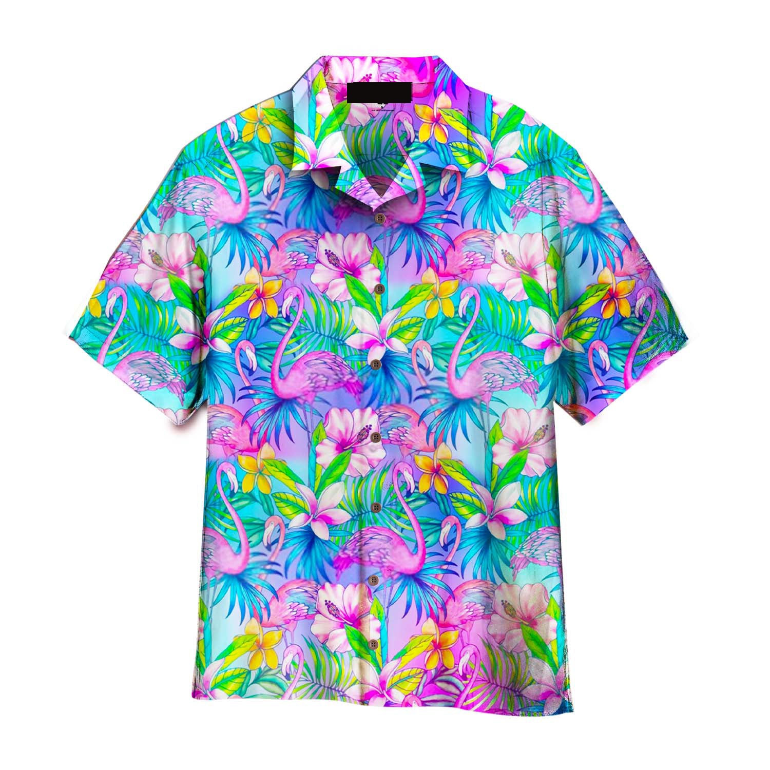 Pink Flamingo Tropical Aloha Hawaiian Shirts For Men & Women