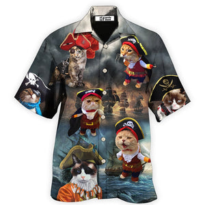 Pirate Cat Style So Cute - Hawaiian Shirt