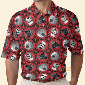 FamilyStore Star Wars Red Pattern - Gift For Fans - Men Polo Shirt