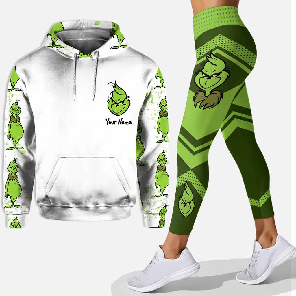 Rock Paper Scissors I Win, Stole Christmas - Personalized Hoodie and Leggings - PT