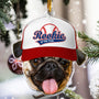 Rookie Of The Year Baby_s First Christmas Gifts Personalized Acrylic Photo Ornament_2