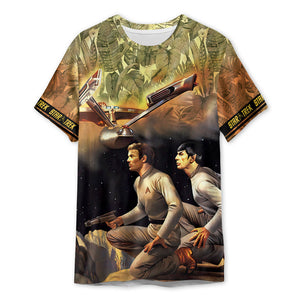 Star War Movies Tropical - 3D T-shirt