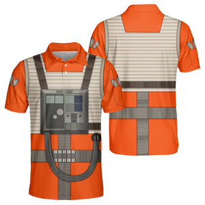 Star Wars Rebel Pilot Cosplay - Polo Shirt For Men